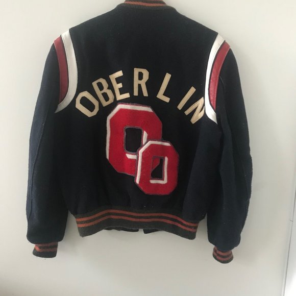 Vintage Oberlin Letterman Varsity Band Jacket 1950 - Picture 5 of 7